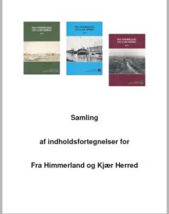indholdsfortegnelser